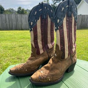 Laredo American Flag Boots